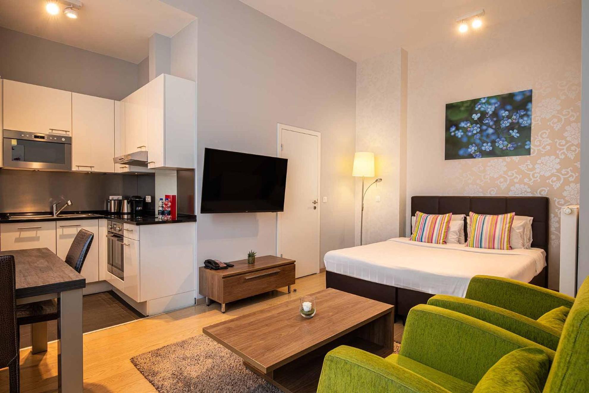 Thon Residence Florence Aparthotel Bruselas Exterior foto